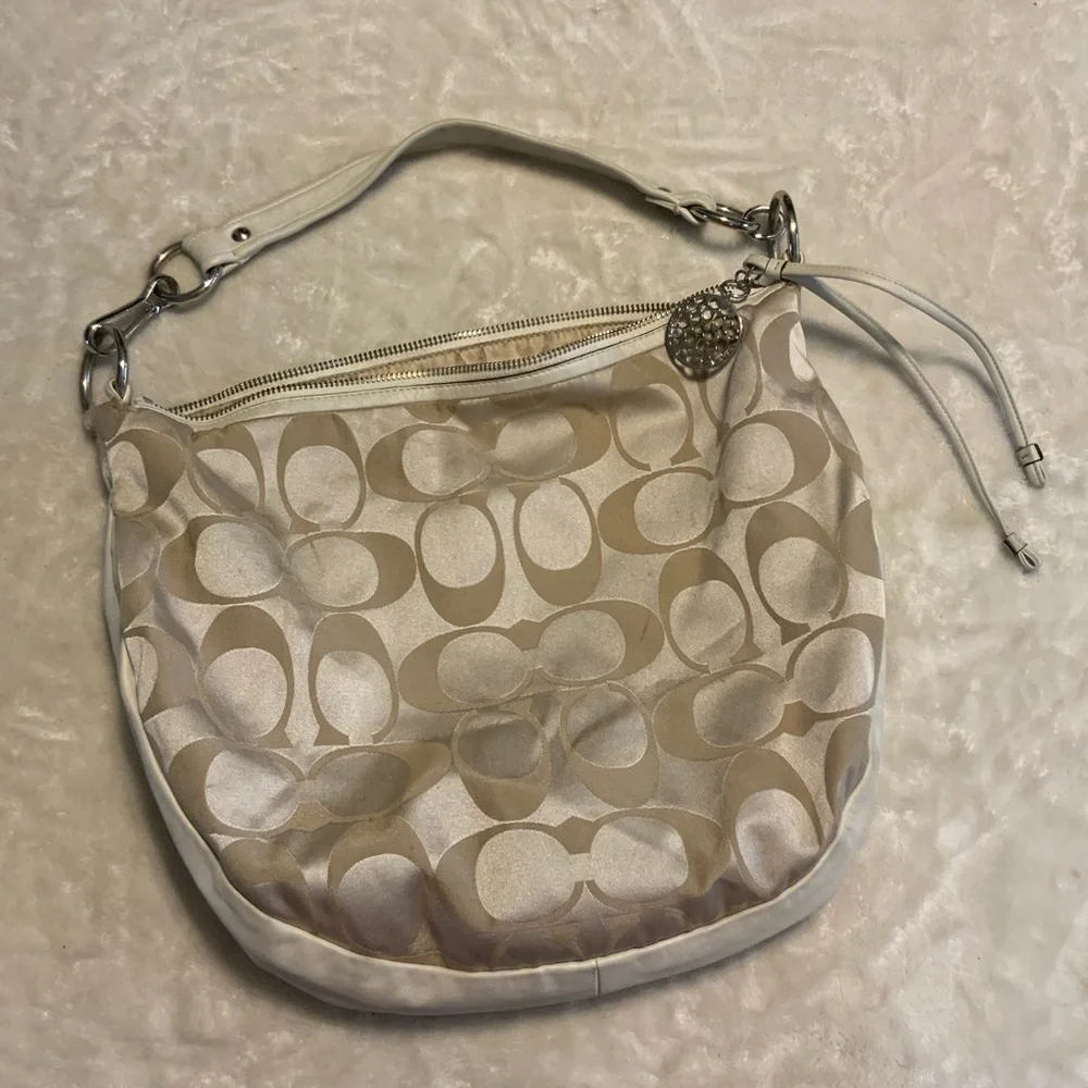 Coach All Signature Hobo Bag with Wallet